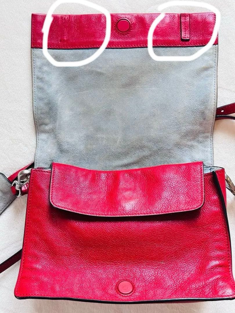 PRADA エチケット 2WAYバッグ 斜めショルダーバッグ レザー