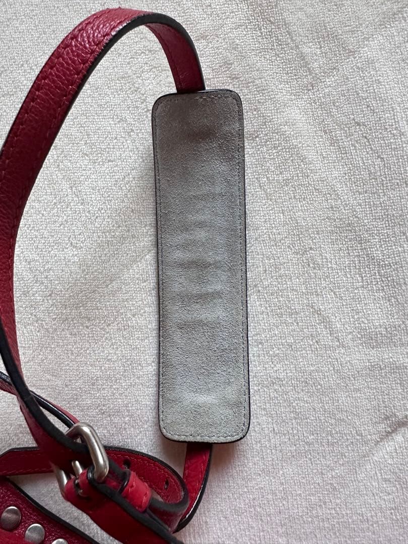 PRADA エチケット 2WAYバッグ 斜めショルダーバッグ レザー