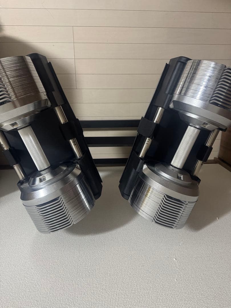 プロバーベル　スタンド付　可変式ダンベル41.5kg 2個セット