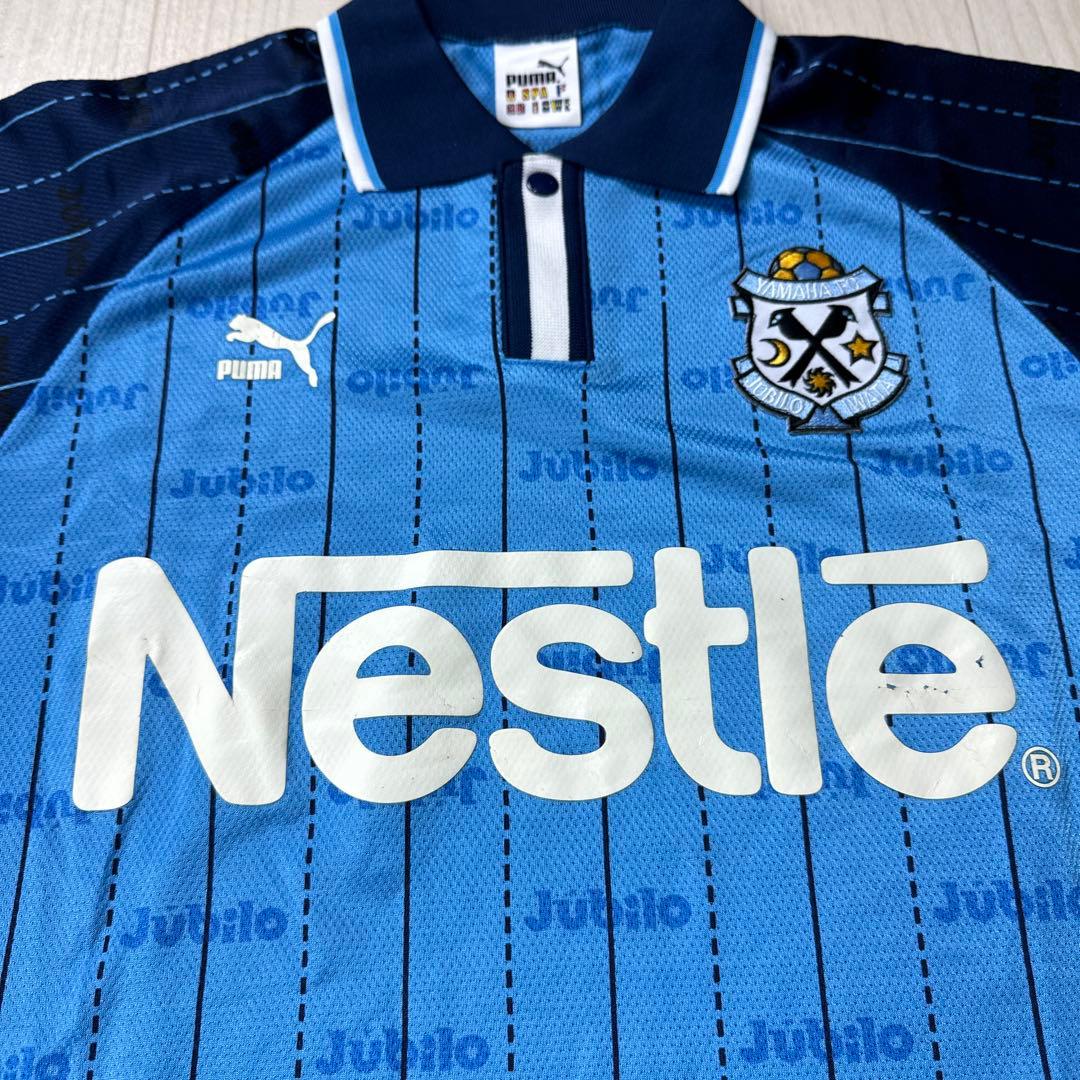 プーマジュビロ磐田ユニフォーム98/99中山雅史他サイン入￼