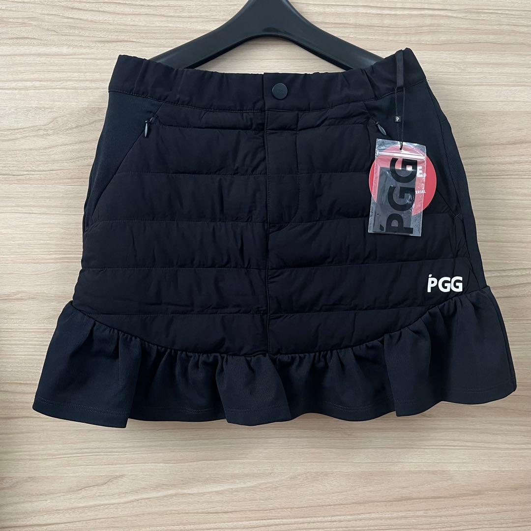 新品★84,700円 PGG パーリーゲイツ 中綿セットアップ 黒系ネイビーＳM