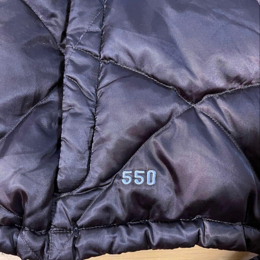 THE NORTH FACE 550 ダウンベスト L ブラウン