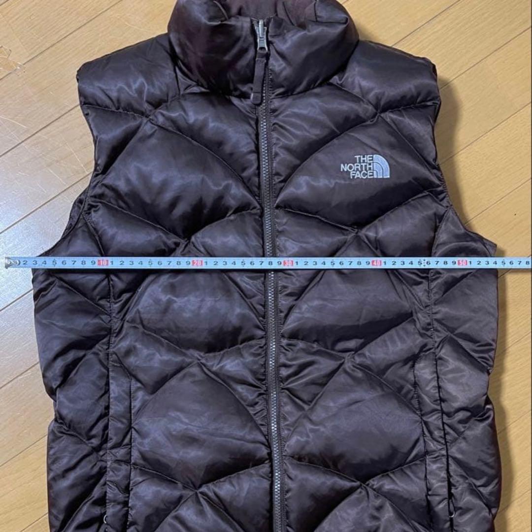 THE NORTH FACE 550 ダウンベスト L ブラウン