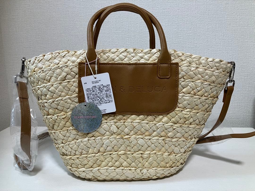 DEAN & DELUCA かごバッグ　BEAMS COUTURE