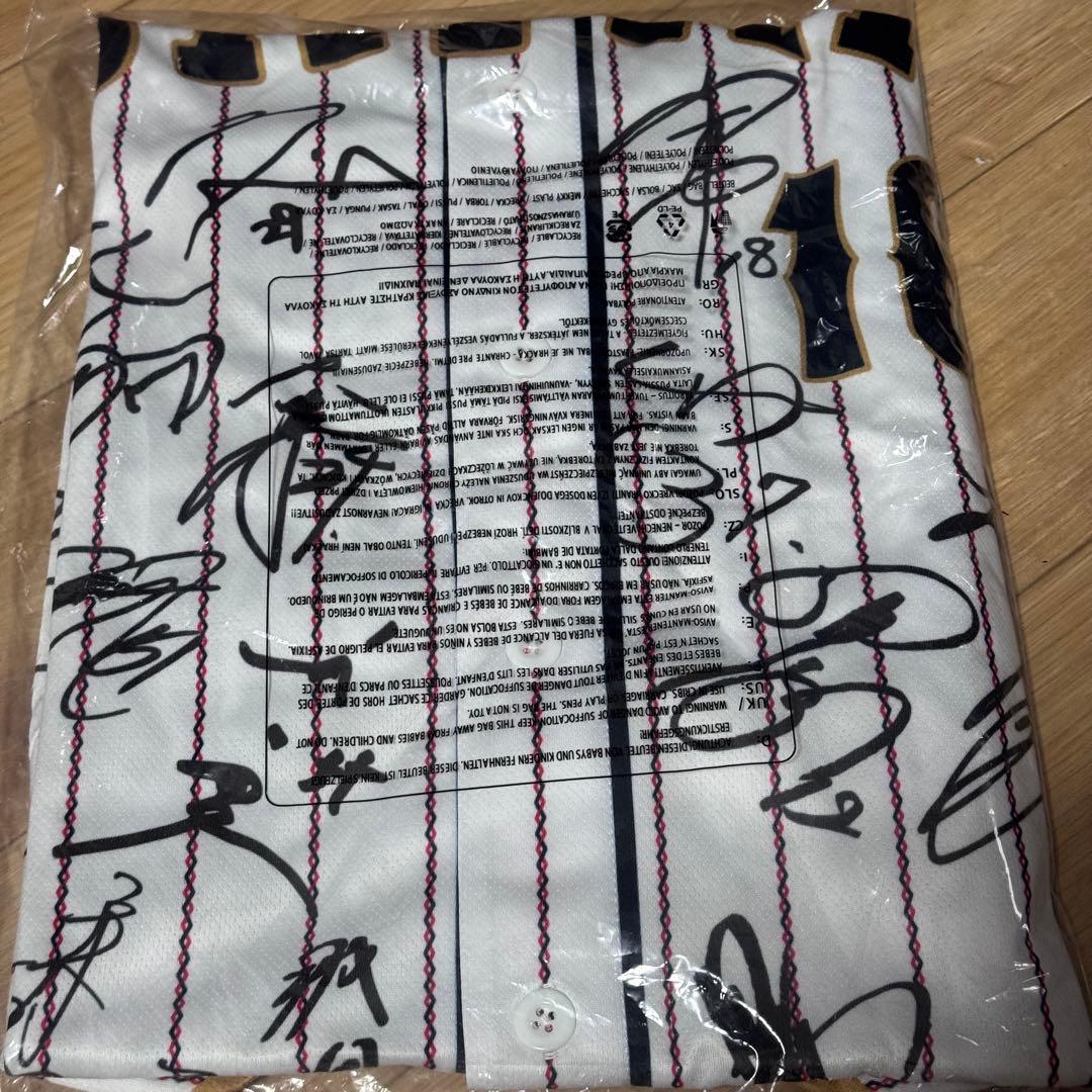 ぴ*ん様 非売品　大谷翔平　2023WBC MVP サインプリント日本代表ユニフ