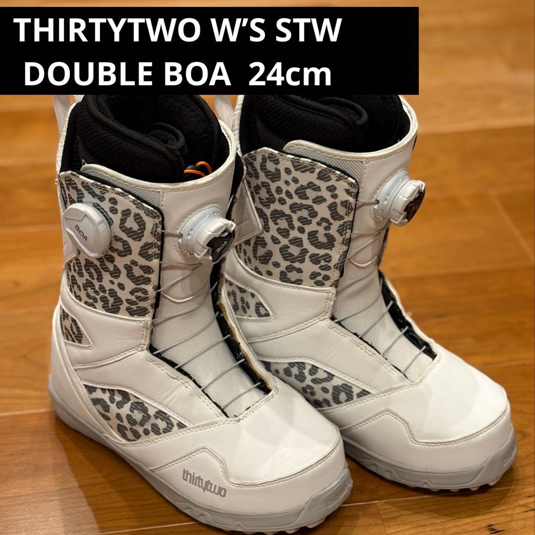 スノーボード THIRTYTWO STW DOUBLE BOA 24.0cm (US.7)