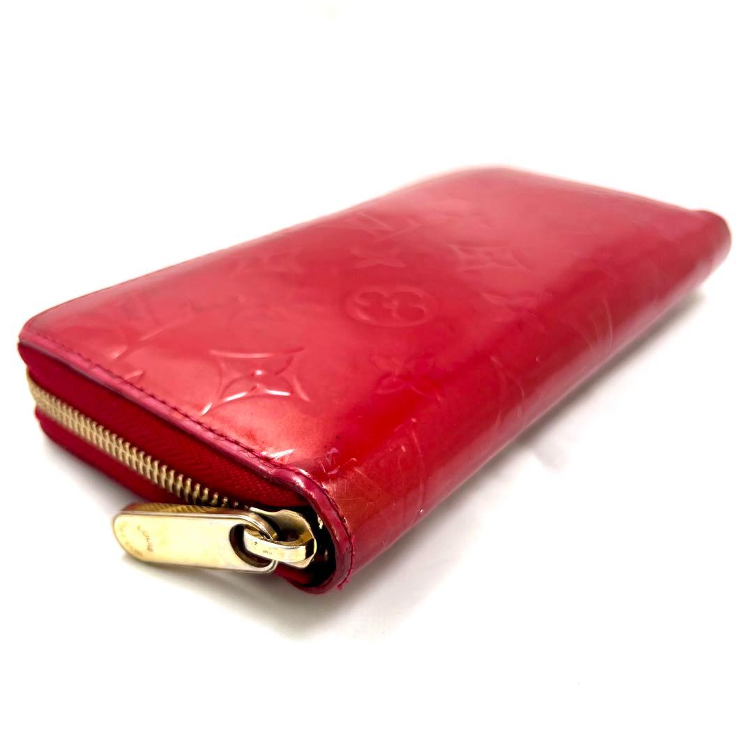 ルイヴィトン ヴェルニ ジッピーウォレット ローズアンディアン 長財布