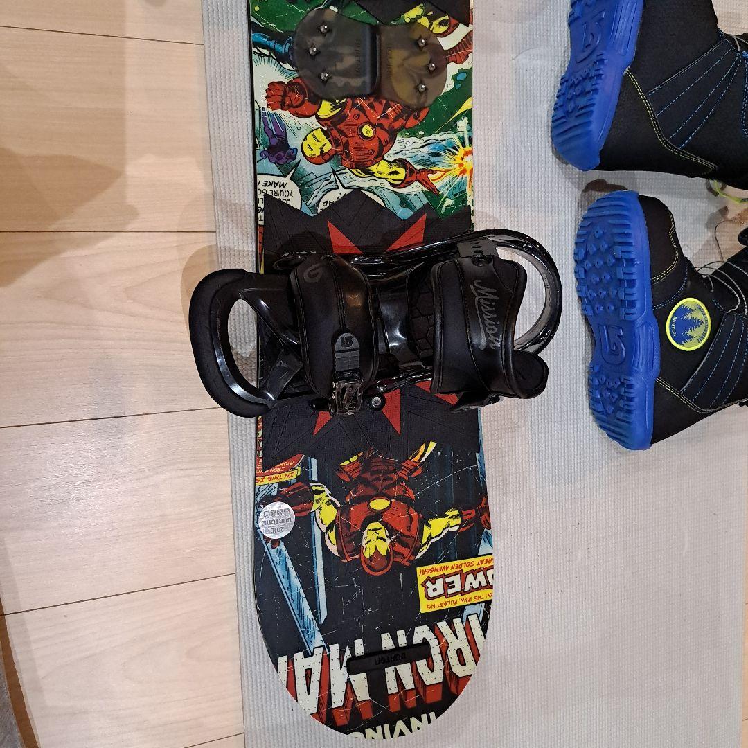 BURTON アイアンマン スノーボードとブーツセット