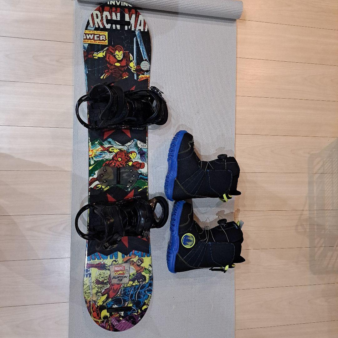 BURTON アイアンマン スノーボードとブーツセット