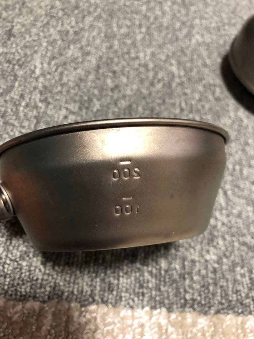 ユニフレーム　チタンケトル　スノーピーク　ワッパーカップ　クッカー　廃盤品　レア