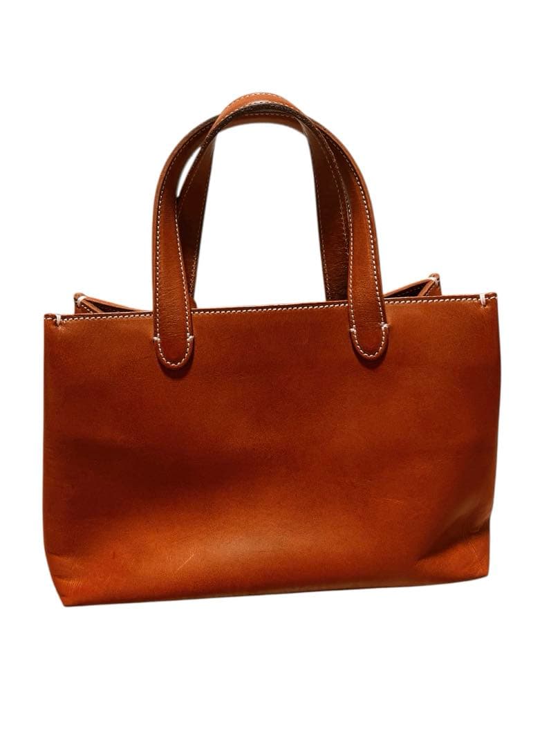 【最終値下げ】土屋鞄　ツチヤカバン　ディアリオハンディトート ブラウン