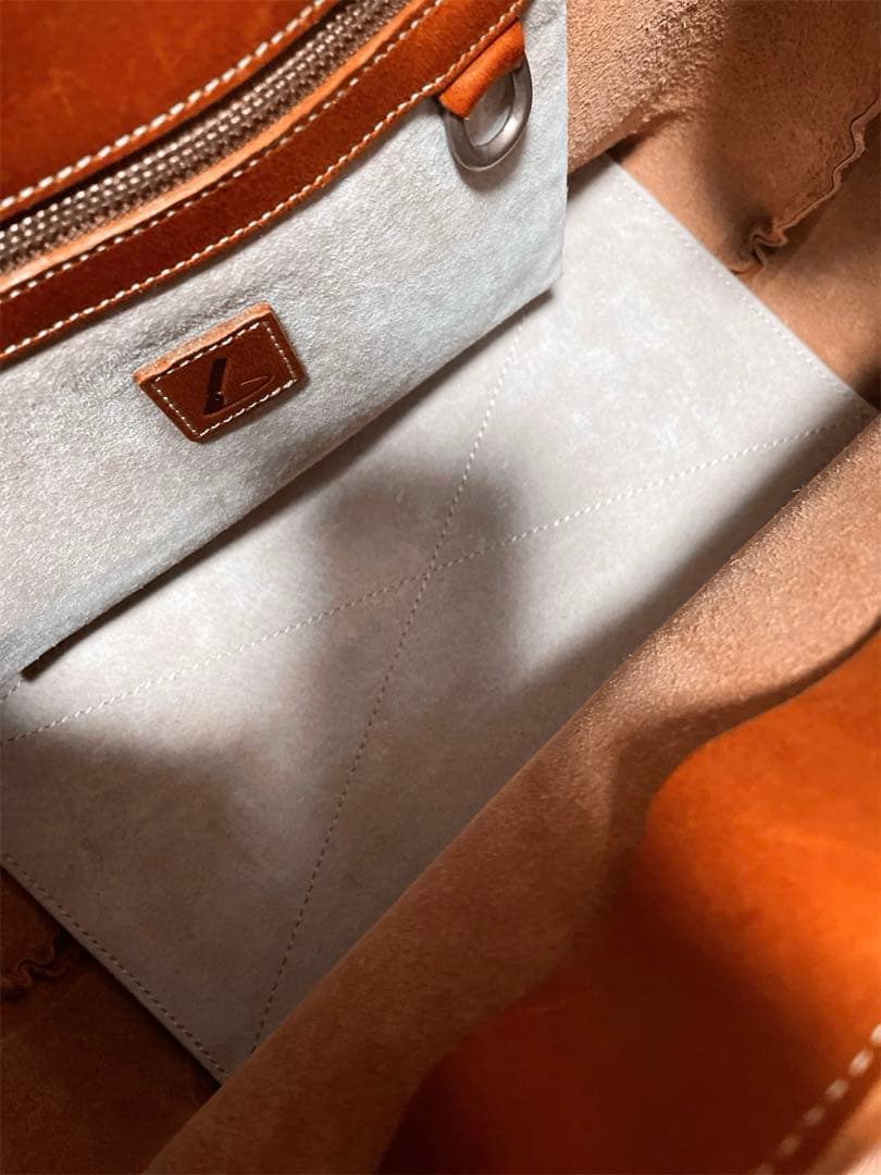 【最終値下げ】土屋鞄　ツチヤカバン　ディアリオハンディトート ブラウン