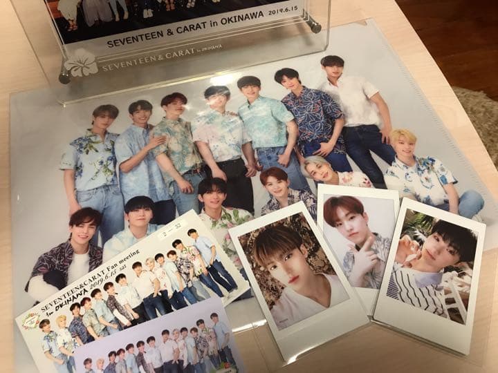 SEVENTEEN  2019年CARAT限定沖縄旅行 旅行者限定購入可能チェキ
