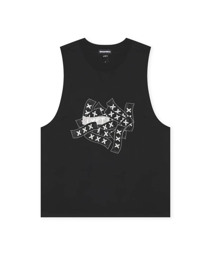 【限定品】LÝFT × XXX LIMITED タンクトップ ブラック