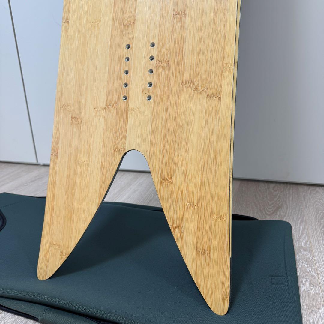 【超美品】スノーボード パウダーボード フィッシュテール 144cm 雪板
