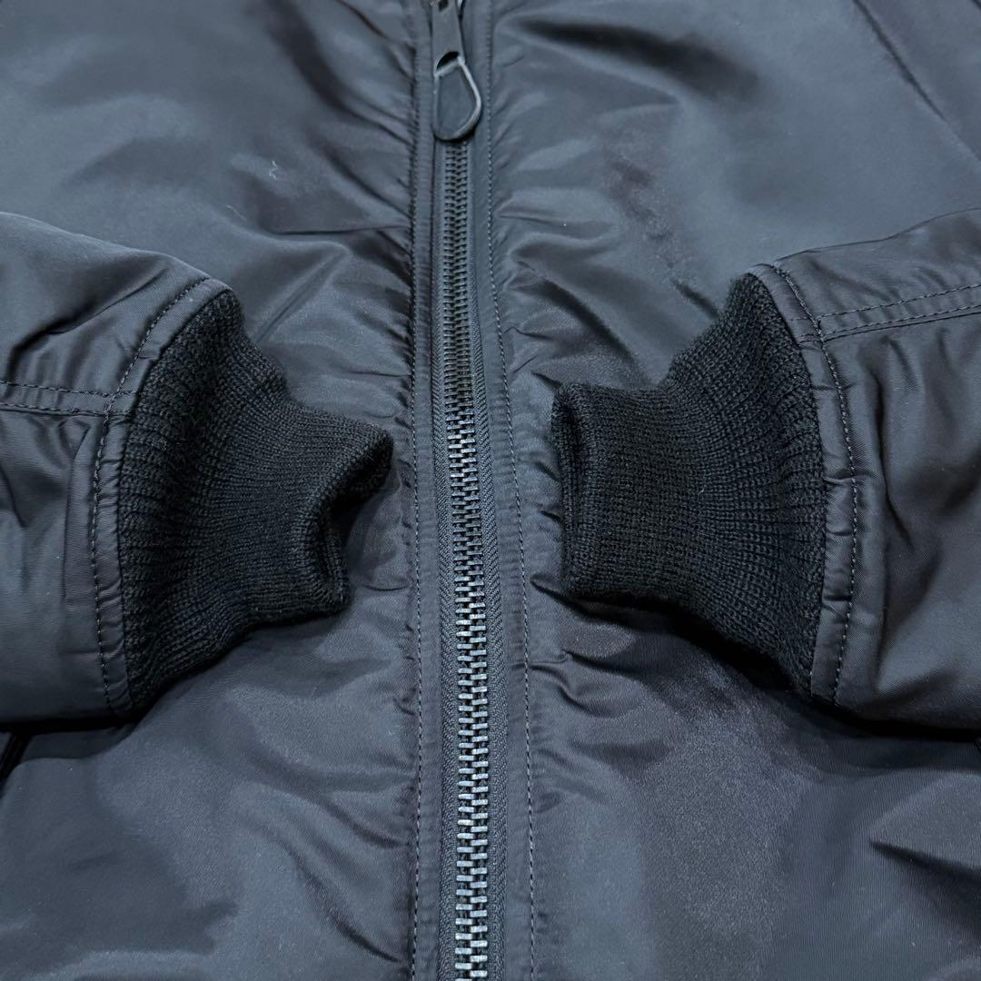 1889　AVIREX　MA-1フライトジャケット　XXL 　黒　ブラック