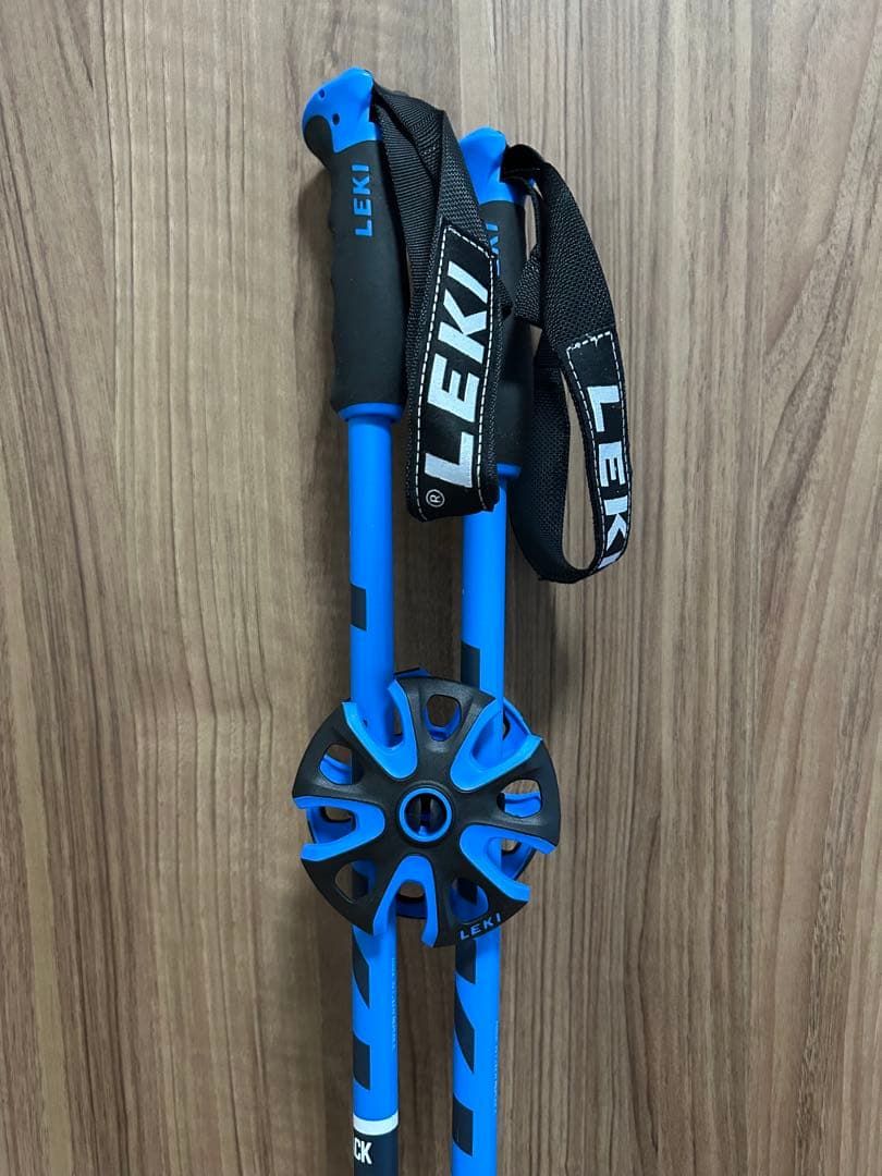 LEKI スキー伸縮式ストックPITCH BACK VARIO 替リング付