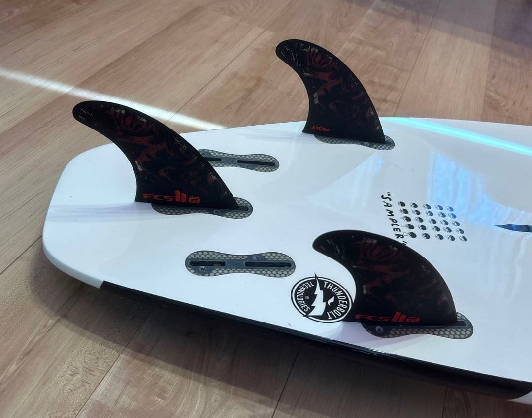 【テイクオフ激楽】アルメリックサンプラー　トレドモデルフィン　ケース付　5.8