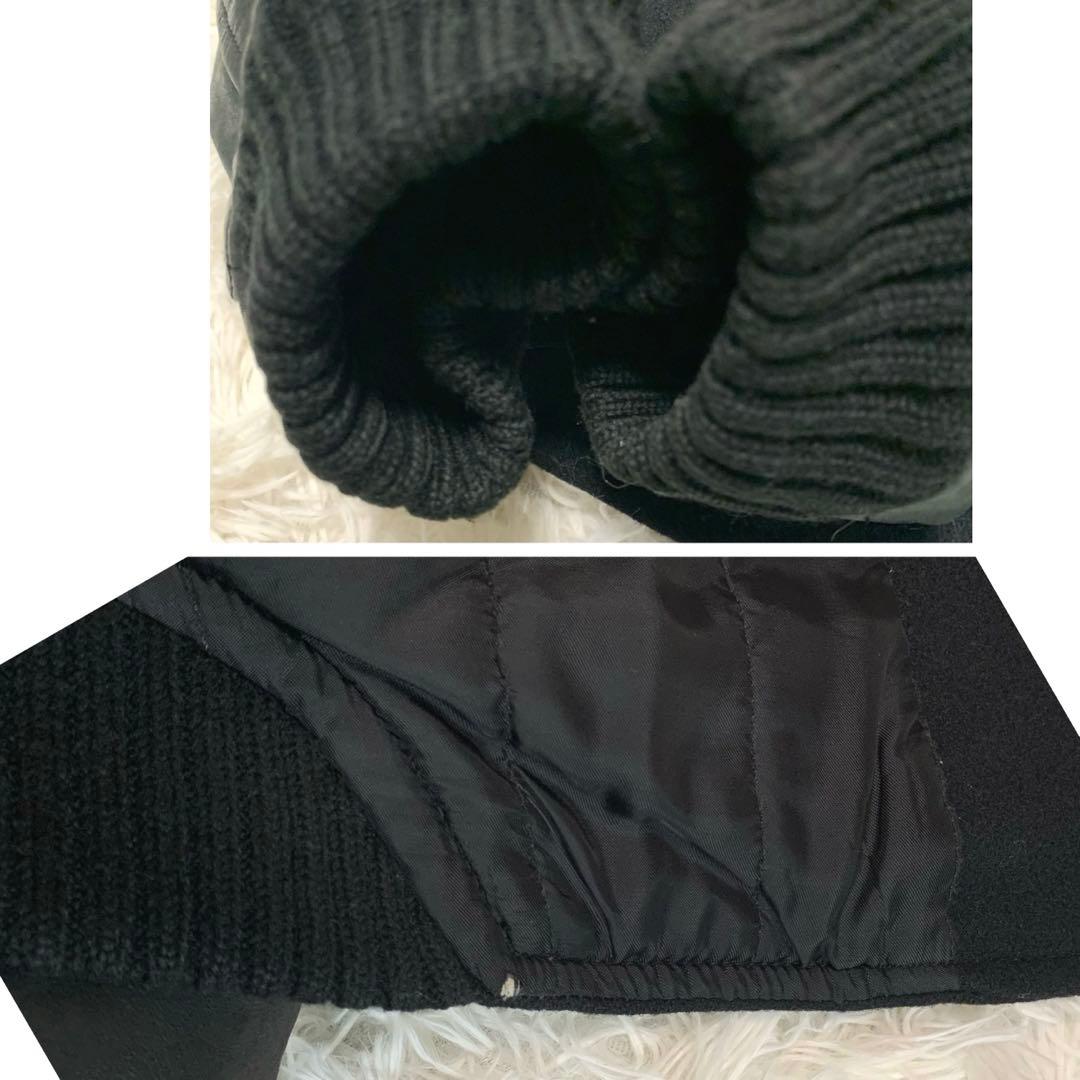 XL相当◆ COMME CA DU MODE MEN【袖切替：牛革◆スタジャン】