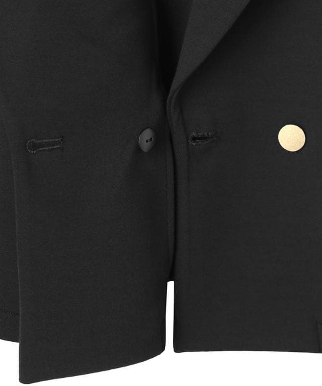 ★JENNEジェンヌ★日本製着痩せストレッチカットジャケット