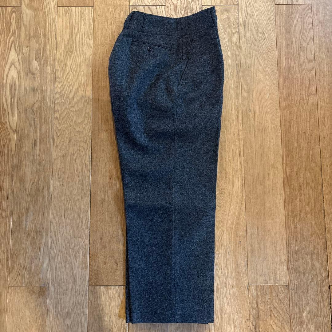 【希少】60‘sデンマーク軍 ウールパンツ サイズ90 デッドストック