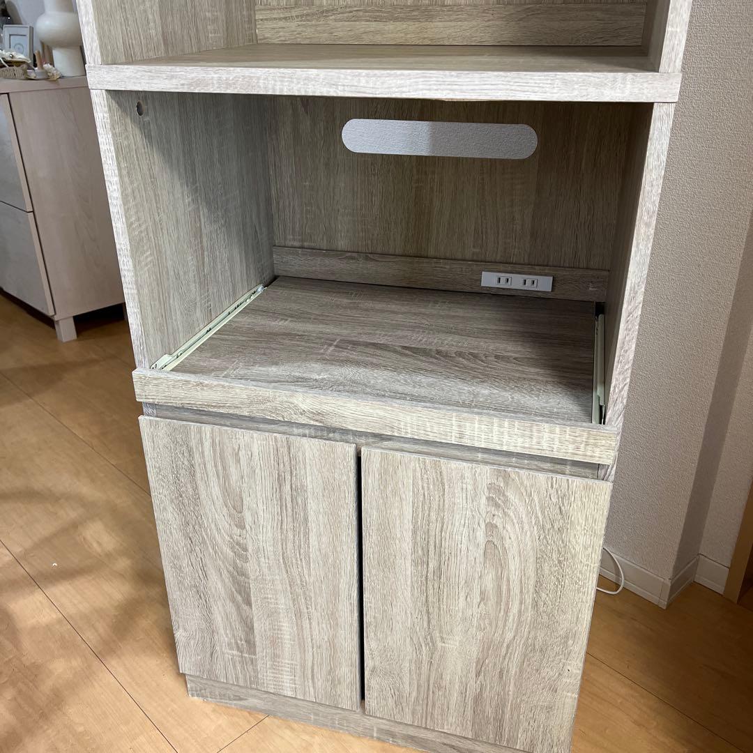 LOWYA 食器棚 レンジボード