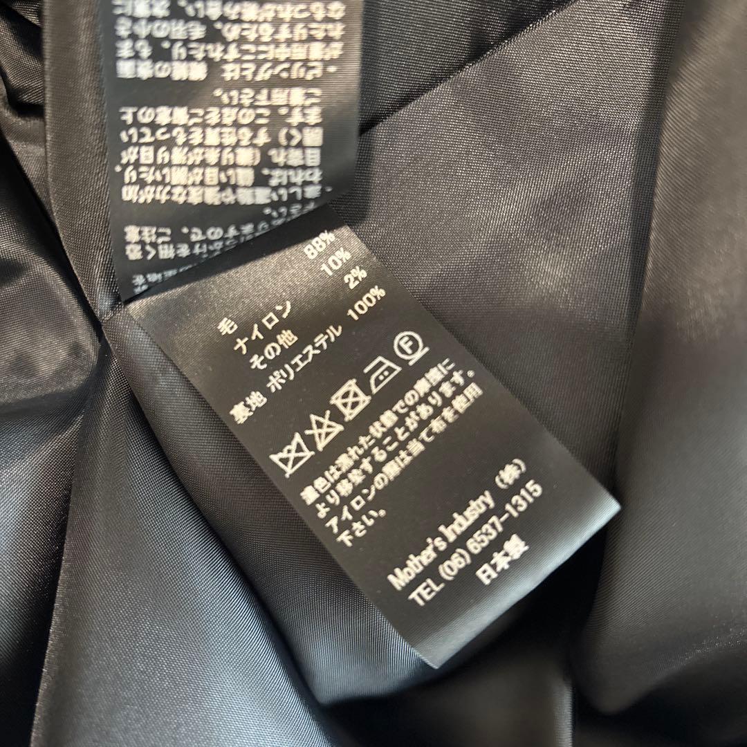 ミズイロインドコートワンピース　 ギャザーワイドコート