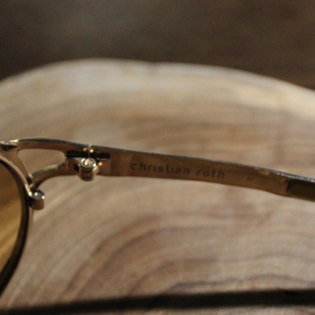 christian roth クリスチャンロス サングラス 14218 ゴールド