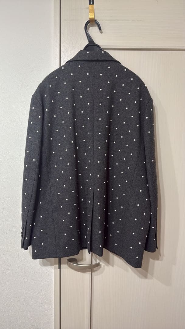 新品未使用クラネCLANEパールドットジャケットPEARL DOT JACKET