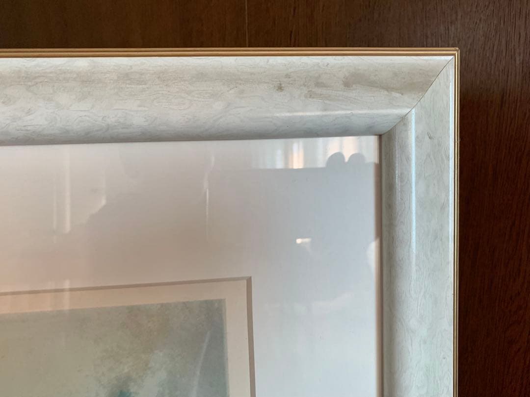 に*の様 希少　大判リトグラフ　ダン・パルトゥシュ　「シクラメン」