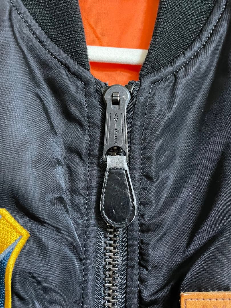 AVIREX MA-1 フライトジャケット 刺繍 ベトナム戦争