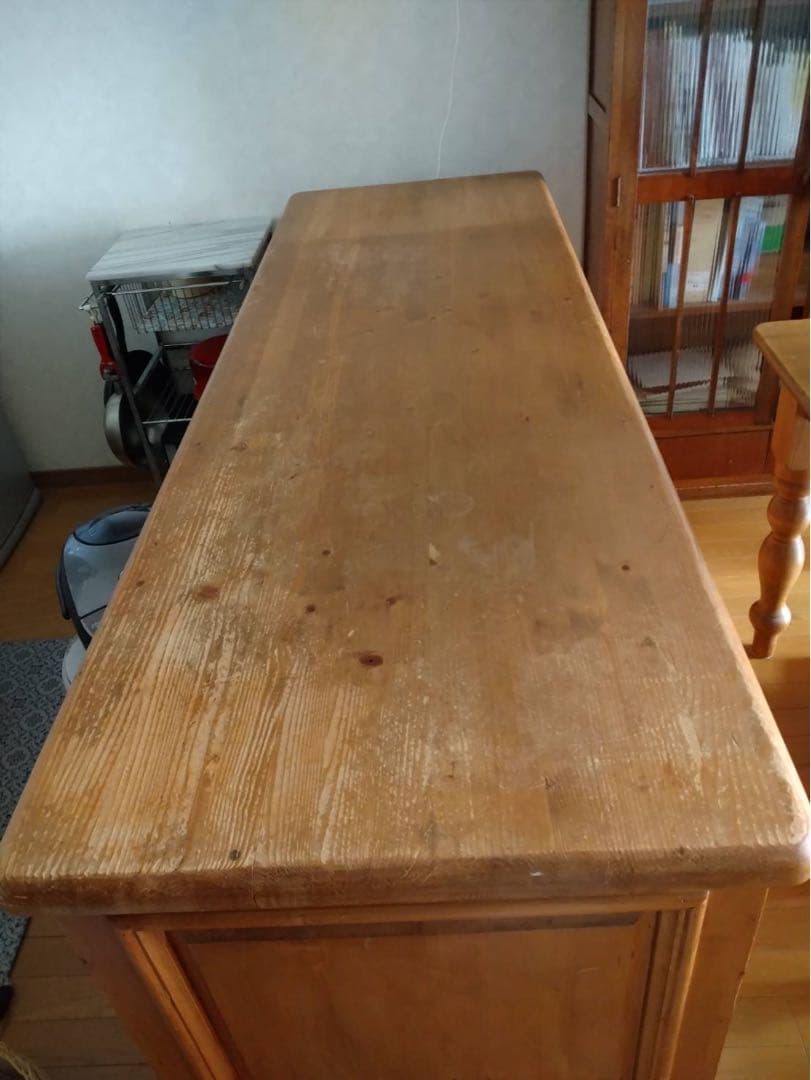 パイン材 カウンター 什器　イギリス製