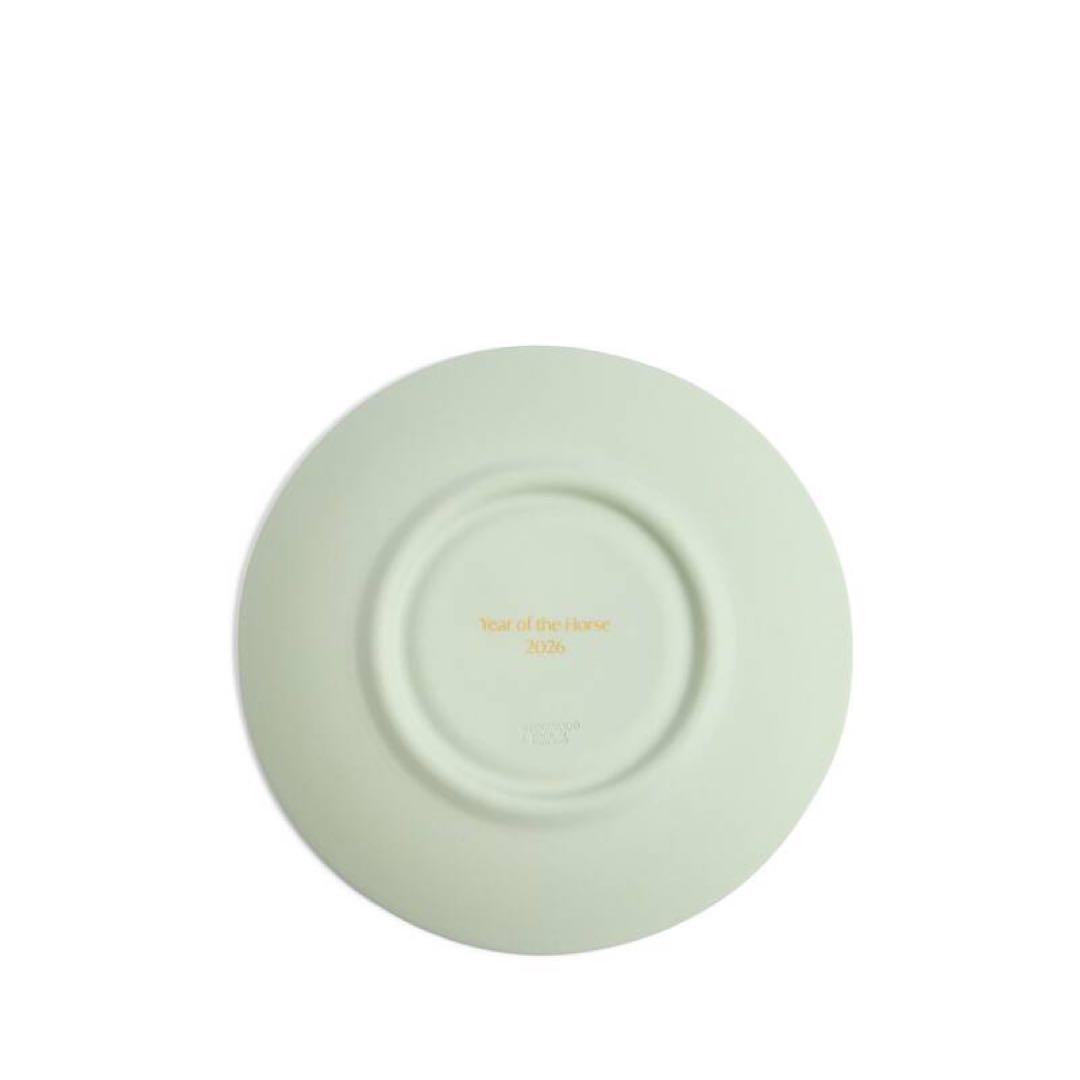 新品ウェッジウッド 干支 プレート エトトレイ 午 2026ウマ 馬 ジャスパー