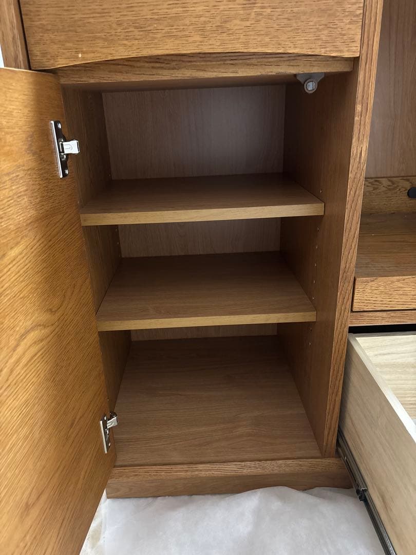 unico ウニコ シグネ オーク材 キッチンボード レンジボード 食器棚