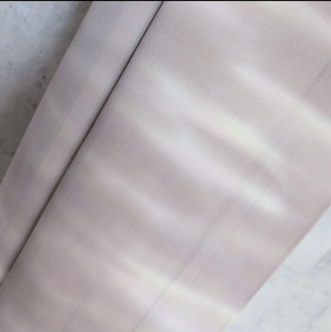 訪問着　フルセット　付け下げ　着物　正絹　まだら模様　落款　淡い　F5r