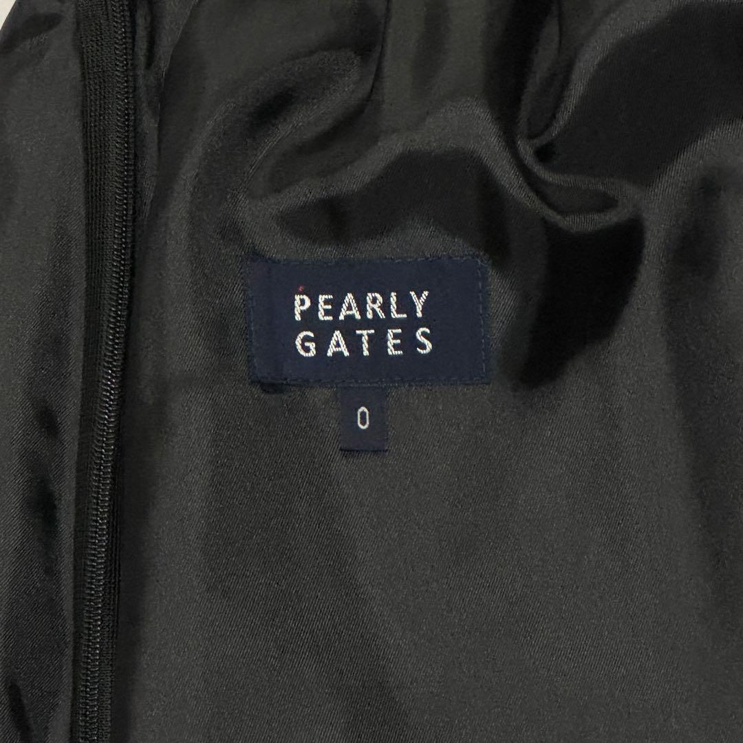 新品タグ付 パーリーゲイツ プリーツスカート 黒 合皮 22年モデル