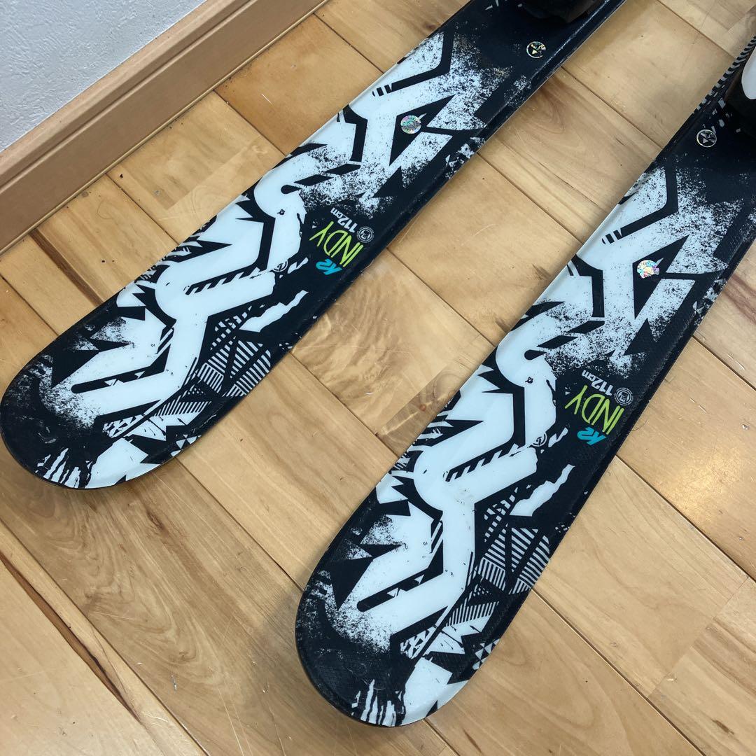 K2 ジュニア　スキー　23.5㎝　3点セット　112㎝