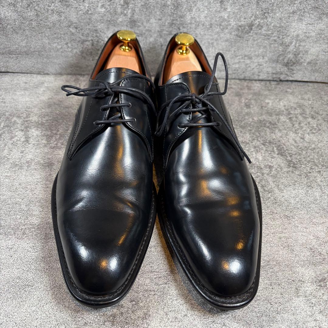 美品　ケンフォード　レザー　プレーントゥ　ビジネスシューズ　ブラック　26.5