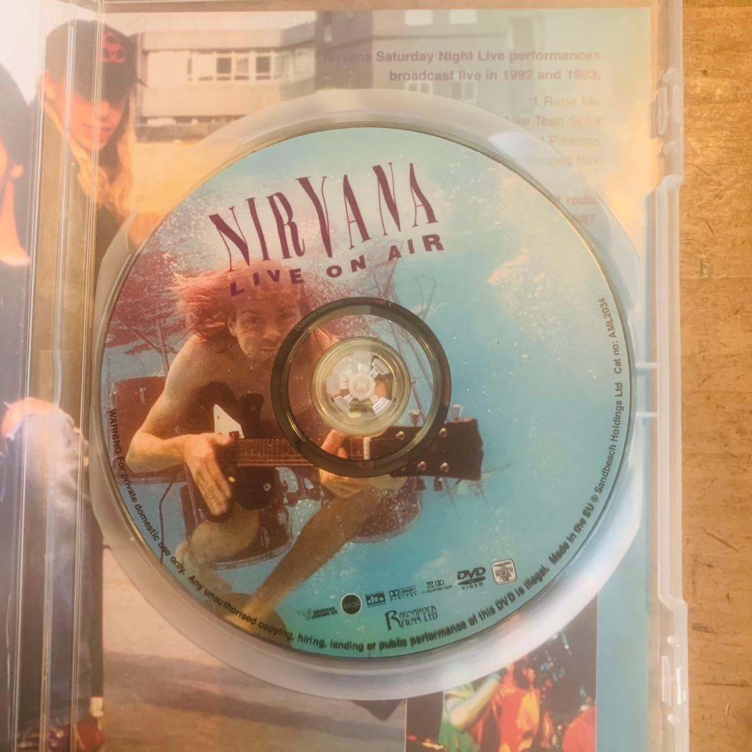 NIRVANA LIVE ON AIR ★DVDニルヴァーナ★動作確認済み・希少