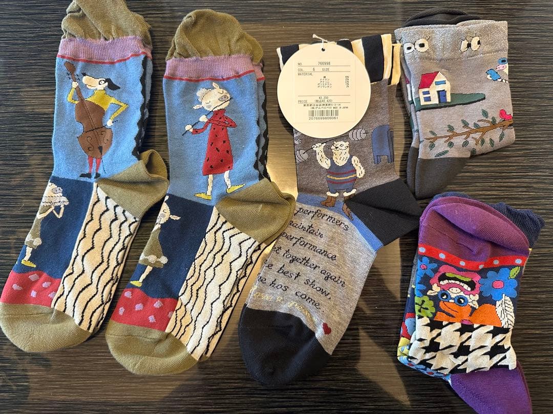 アルベロベロ ソックス　５点　未使用品