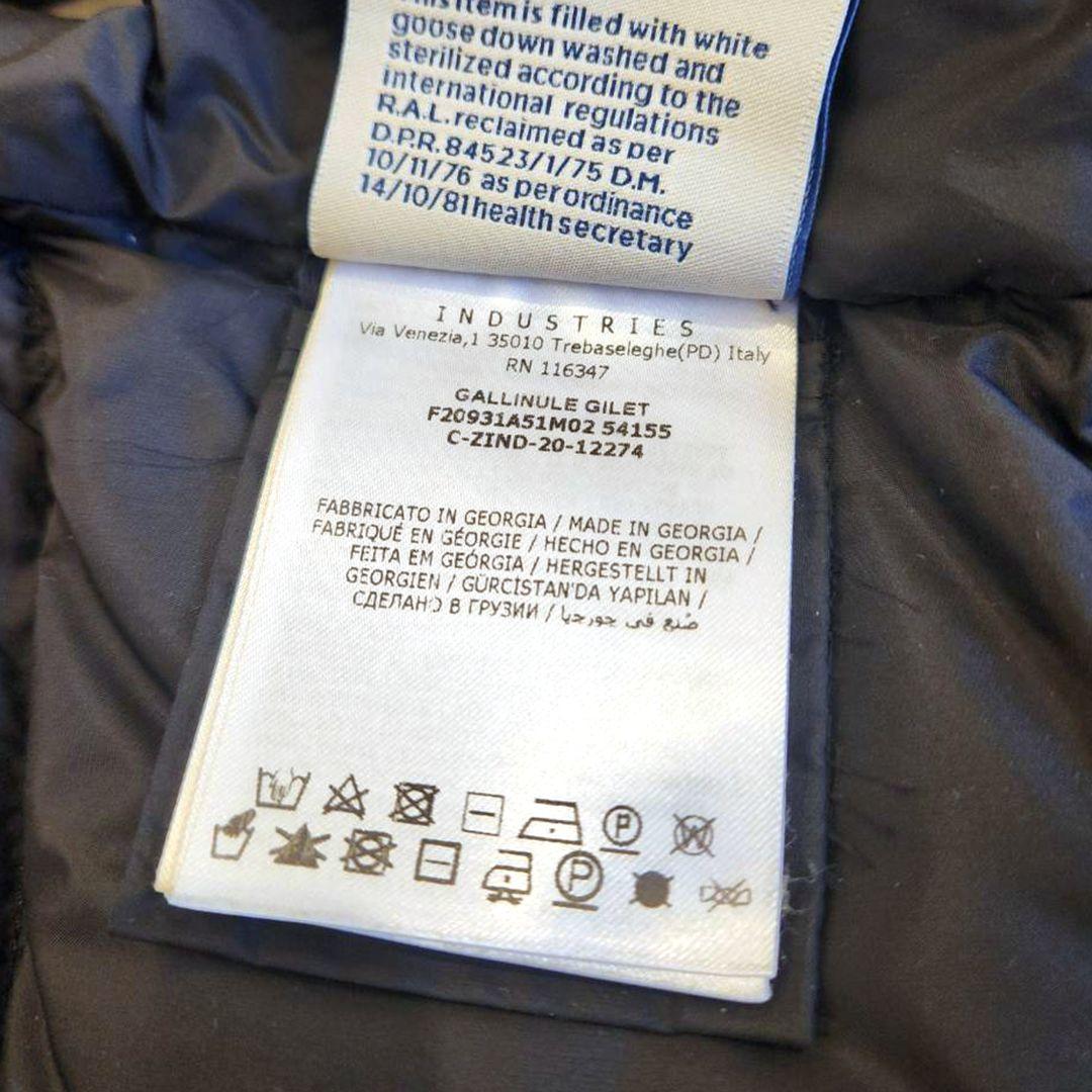 s1054　美品　MONCLER ダウンベスト GALLINULE