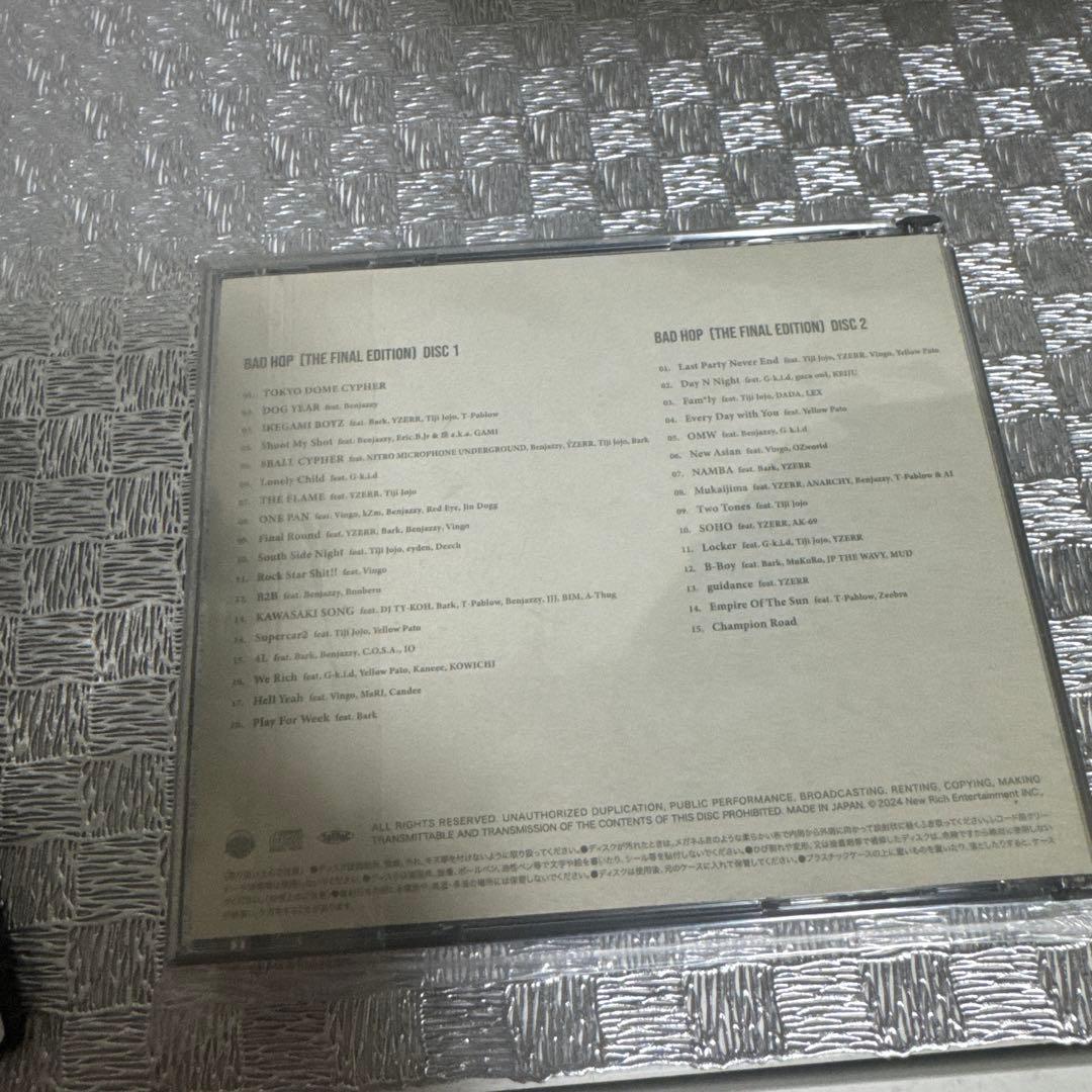 C*C様 BADHOP THE FINAL バッドホップ