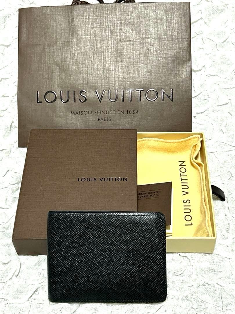 【美品】ルイヴィトン タイガ ポルトフォイユ スレンダー