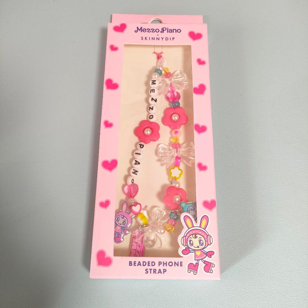 SKINNYDIP x mezzo piano junior スマホストラップ
