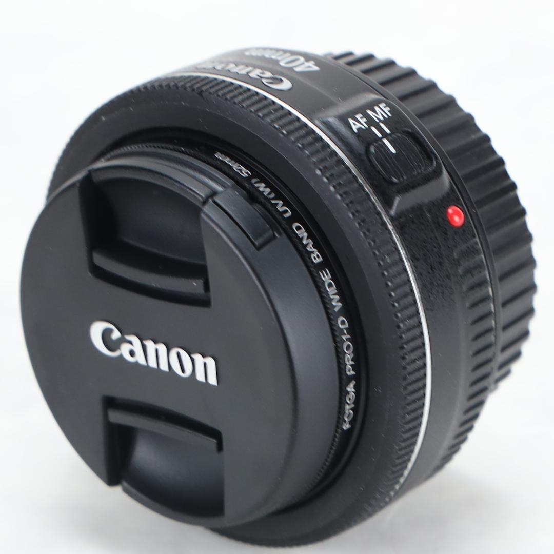 EF 40mm F2.8 STM UVフィルター付き