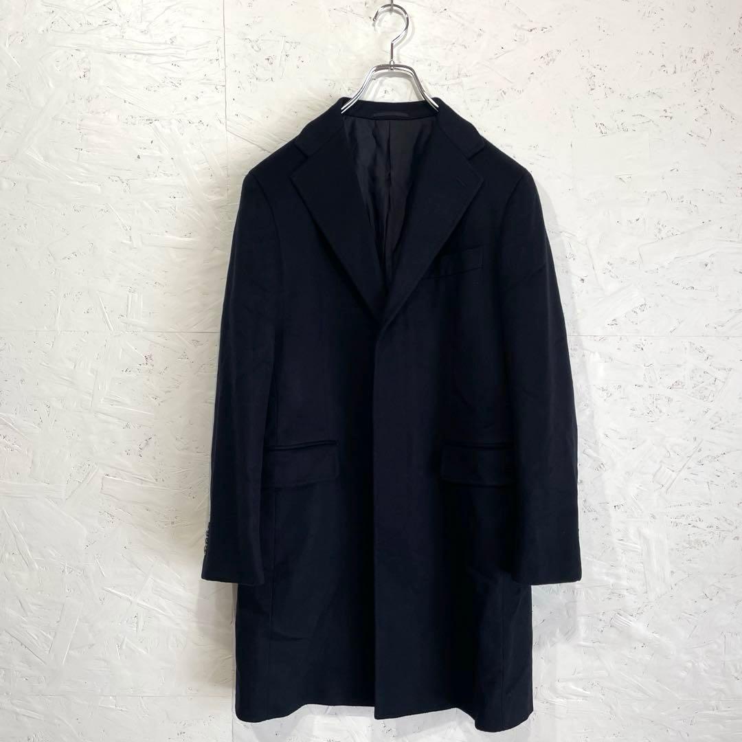 【UNITEDARROWS】ウールカシミヤビーバーチェスターフィールドコート46