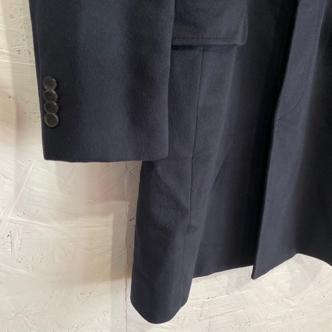 【UNITEDARROWS】ウールカシミヤビーバーチェスターフィールドコート46