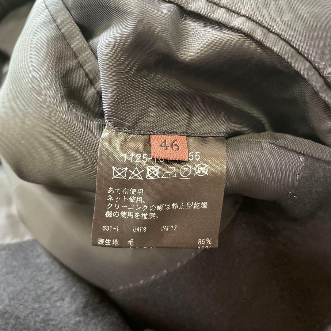 【UNITEDARROWS】ウールカシミヤビーバーチェスターフィールドコート46