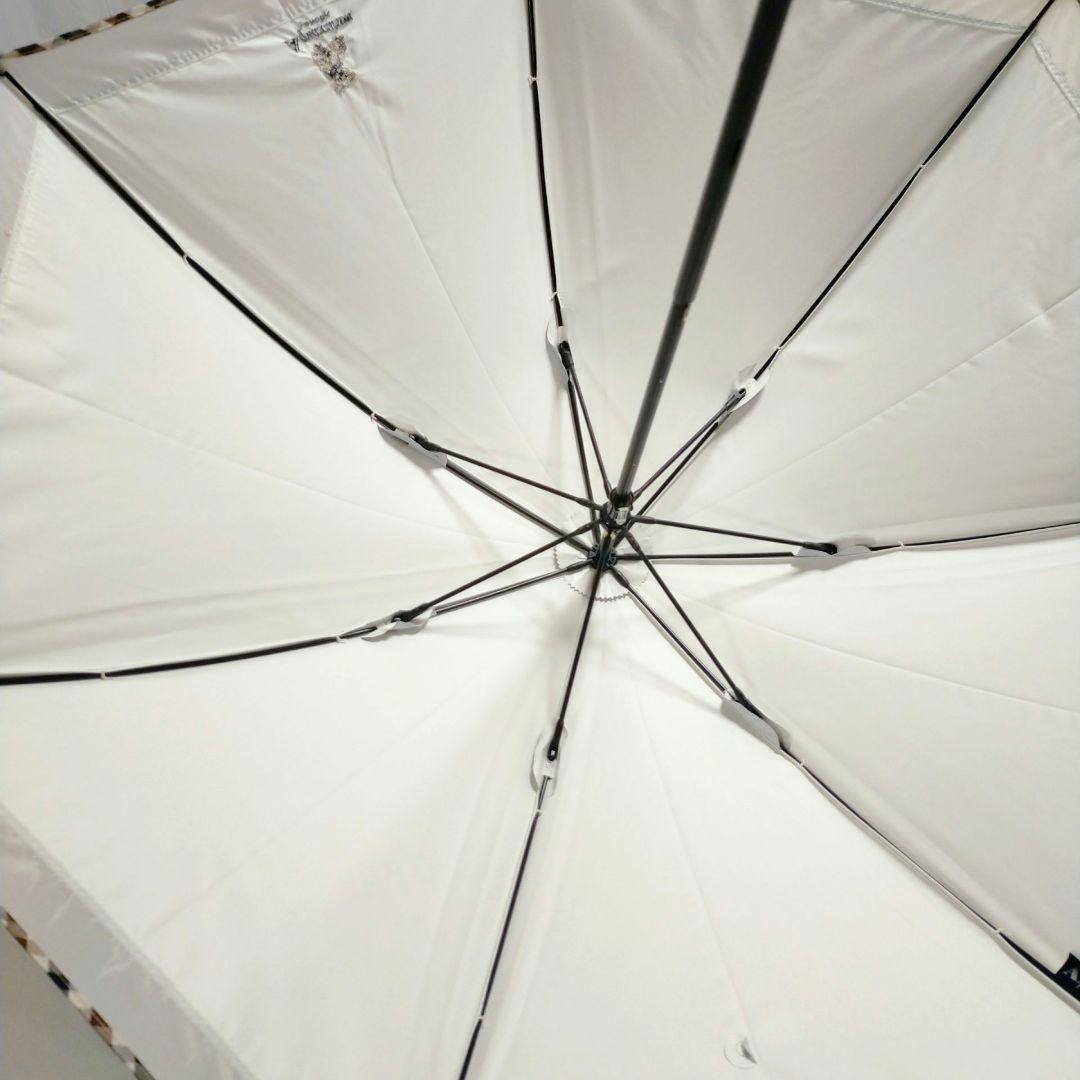 アクアスキュータム AQUASCUTUM 日傘 長傘 軽量 晴雨兼用一級遮　ベア