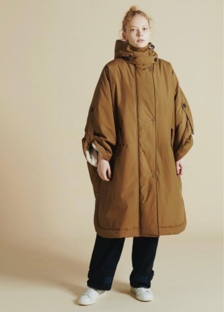 F/CE. ポンチョ風コート